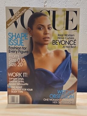 Vogue Magazine Double Cover: Beyonce + Robert Downey Jr | April 2009